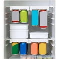 thumbnail image 6 of CIYISON Efficient Can Storage Rack Refrigerator Beverages Holder Beer Cans Organizer, 6 of 13