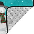 thumbnail image 4 of Cute Winter Snowman Bath Mat Non-Slip Soft Microfiber Bathroom Rugs Washable Bathmat, Carpet Rug Entryway Christmas Greeting Decor for Tub Shower Room Floor, 4 of 10