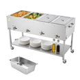 thumbnail image 1 of KFFKFF 4-Pan Propane Steam Table with Individual Temperature Controls, 1 of 9