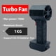 thumbnail image 3 of Abanopi Ventilador, coche de ventilador 700w Herramienta de soplador compatible con ventilador con ducción Turbofan 50 mm de potencia con / 16,8v-21v Turbofan con ducción manual de 50 mm de motor, 3 of 8