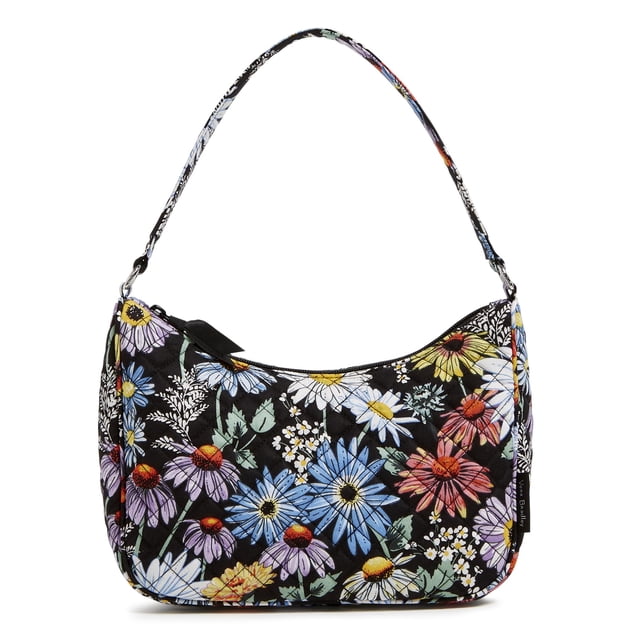 Bandolera Vera Bradley Frannie Crescent Daisies