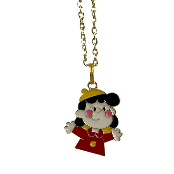 Peanuts Cartoon Lucy Character Pendant Necklace