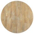 thumbnail image 6 of Farmhouse Wooden Round Dining Table , Extendable Kitchen Table with 16" Leaf,Natural Wood Wash, 6 of 7