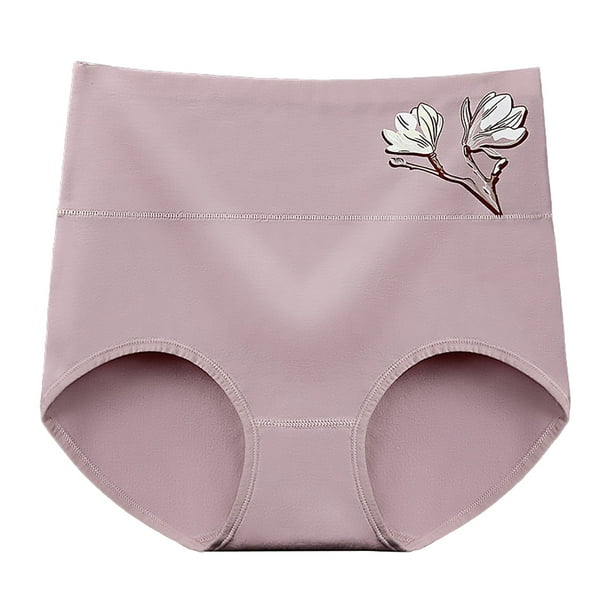 Pantaleta Corte Frances Gibobby de Algodón Fajas de cintura alta para mujer