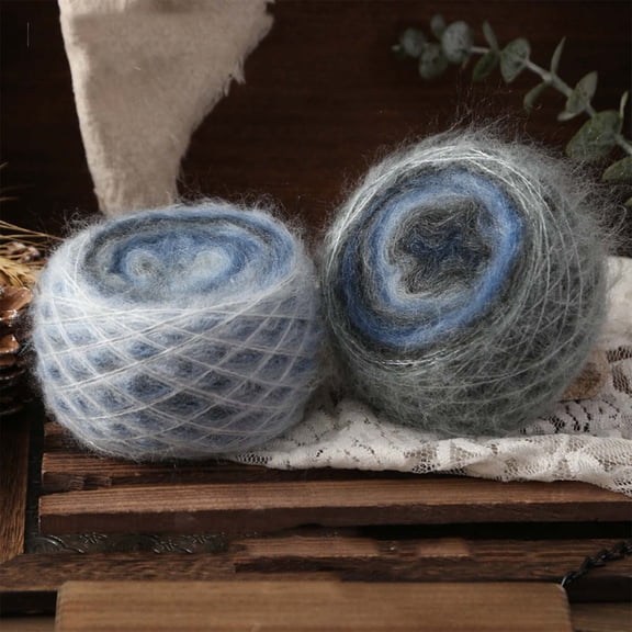 Knitting and Crochet Yarn, Soft Hand Knitting Yarn for Crafting, Versatile Fiber Yarn for Sweaters, Scarves, Hats, Blankets and DIY Weaving Projects, Needlework Craft Supply