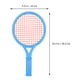 thumbnail image 2 of 2 juegos de raquetas de tenis para niños de tamaño pequeño, juego de raqueta de tenis de plástico para jardín de infantes con 4 pelotas de tenis para niños y niñas (rojo + azul), 2 of 5