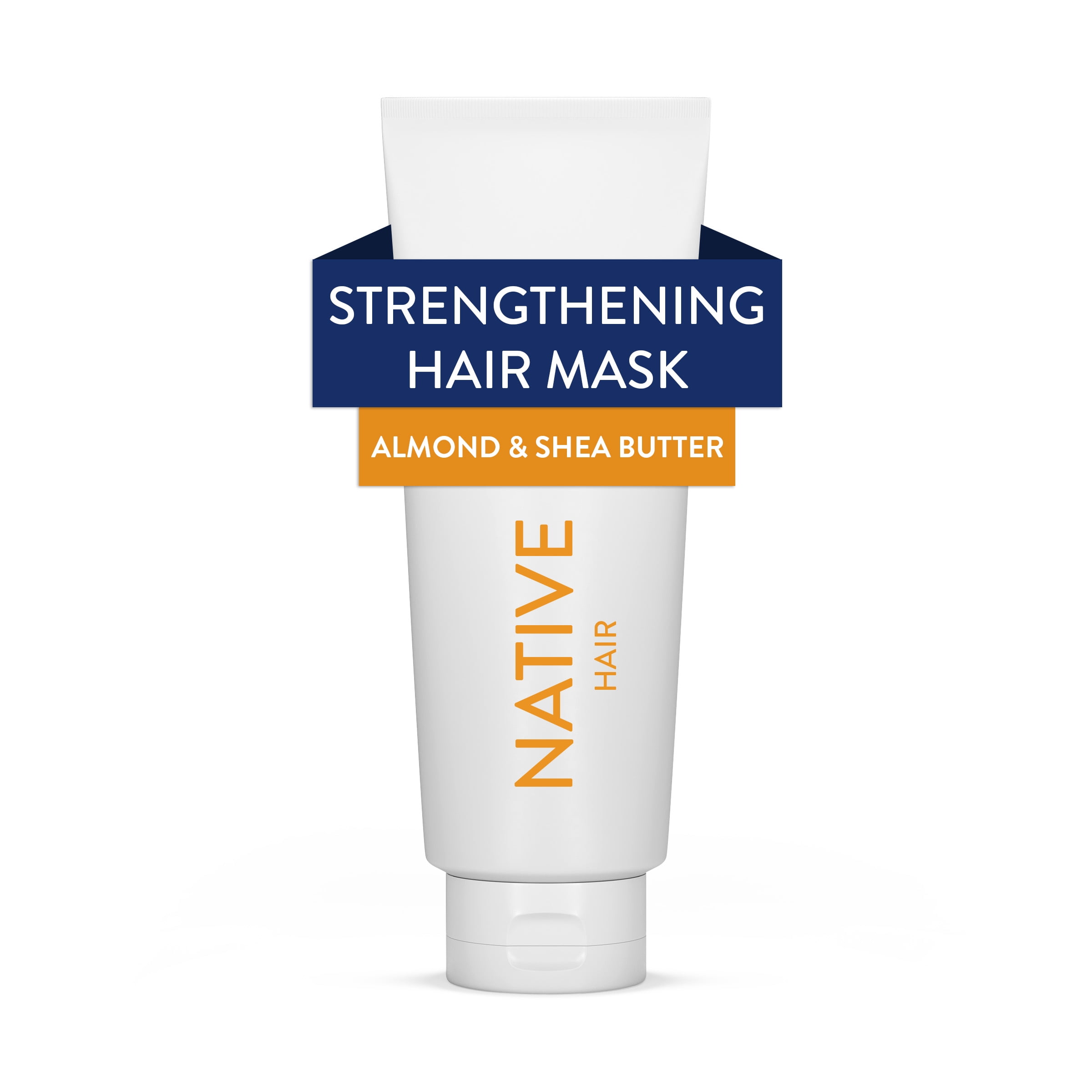 Native Strengthening Shampoo, Conditioner, & Hair Mask Set - Almond & Shea Butter, Sulfate & Paraben Free, 16.5 oz