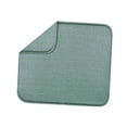 thumbnail image 4 of Tapete para secar platos de cocina, tapete para mesa de 40 x 45 cm, escurreplatos para cubiertos verde, 4 of 9
