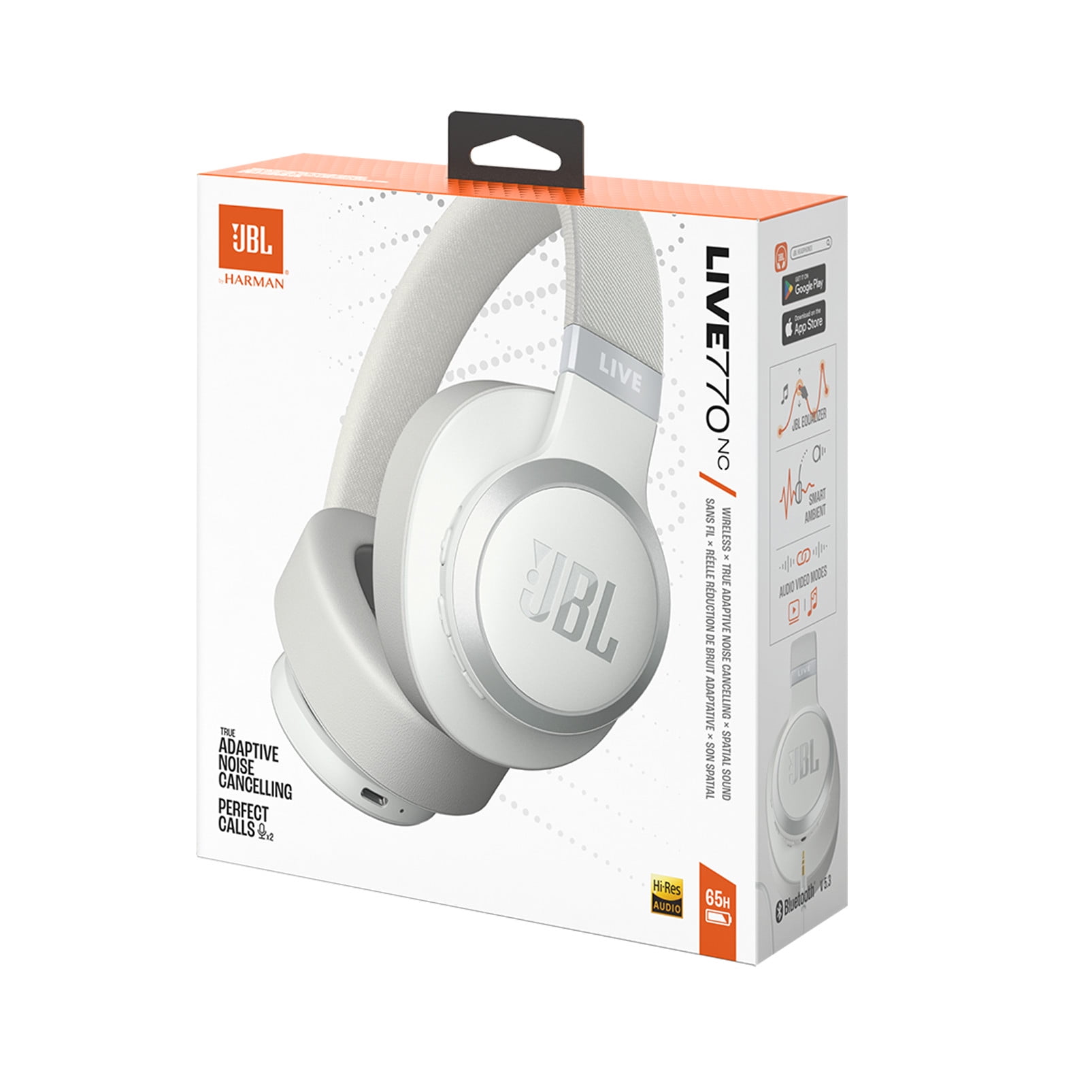 JBL Live 770NC - Wireless Over-Ear Headphones with True