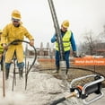 thumbnail image 3 of Electric Concrete Vibrator Handheld, 2HP 1500W Powerful Copper Motor Portable Construction Insertion Concrete Vibrating Tool, 3 of 6