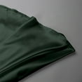 thumbnail image 6 of MIXUE Skirts For Women Summer Satin Solid Color A Line Elastic High Waist Casual Elegant Maxi Skirt Holiday-Wear,Green,XL, 6 of 8
