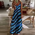 thumbnail image 3 of Animal Print Patterns Design Sleeveless Dress Woman Fashion Long Dresses Women's Summer Suit Dress 2025, 3 of 7