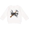 thumbnail image 2 of Inktastic Daddy's Little Helper Tool Set Toddler Sweatshirt, 2 of 4