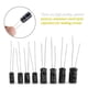 thumbnail image 1 of Kit de condensadores, condensador electrolítico de 500 piezas, 24 valores, microcondensadores radiales de aluminio, 16 V-50 V, 0,1 uF, 1000 uF para aplicaciones electrónicas Ormromra YQ-1977, 1 of 8
