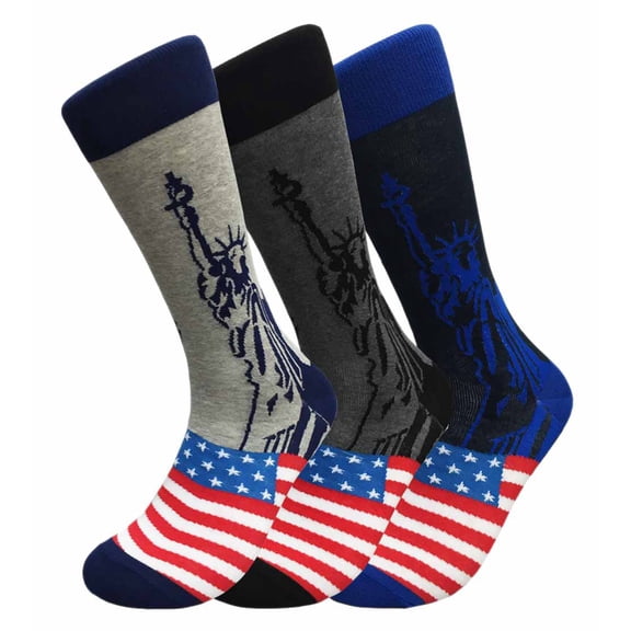 Women's 3 Pairs Truly Beautiful Comfortable Durable Soft Novelty Socks LNVT007-3P One SizeAssorted