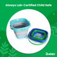 thumbnail image 4 of Paquete de 4 cubos plegables de silicona Bucket Boley, 4 of 6