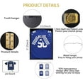 thumbnail image 2 of Jersey Frame Display Case - Football Jersey Shadow Box - Jersey Display Frame with 98% Uv Protection Acrylic and Metal Hanger for Baseball Basketball Soccer Hockey Sport Shirt and Uniform, Black，3pc, 2 of 7