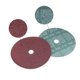 thumbnail image 4 of Discos de resina de óxido de 40 granos Uxcell con agujero central para lijado y pulido de aluminio marrón, 10 piezas, 4 of 4