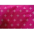 thumbnail image 4 of oneOone Cotton Silk Fabric Plus Sign Kasuri Printed Craft Fabric BTY 42 Inch Wide, 4 of 4