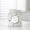 White, variant on Modern Ceramic Aroma Diffuser with Candle Holder - Elegant Black and White Speckled Design for Home and Spa Decor
