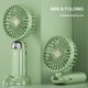 thumbnail image 2 of Ventilador Mesa de escritorio Refrigeración Funcionamiento silencioso Breeze recargable (3000 mAh) Verde, 2 of 6