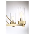 thumbnail image 6 of Trade Winds Ashland 5-Light Chandelier in Natural Brass, 6 of 6