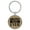 Light Brown, variant on Enthoozies Greatest Dad Ever Teal Laser Engraved Leatherette Keychain Backpack Pull - 1.5 x 3 Inches