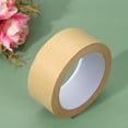 thumbnail image 1 of TEHAUX Kraft Paper Tape for Mailing 5Set Light Brown 40mm 25m Long, 1 of 5