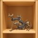 thumbnail image 3 of Escultura de gato Metal hierro hogar arte artesanía decoración muebles para el hogar adornos, 3 of 5