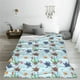 thumbnail image 5 of Balery Turtle Manta de Felpa Suave y Acogedora – Cobija de Franela Aterciopelada para Cama, Lavable y Cálida para Sofá, Mascotas, Transpirable-60"x50", 5 of 7