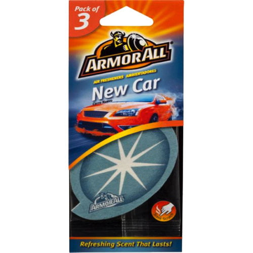 Armor All Air Scent Card, New Car Scent, 3-Pack - Walmart.com