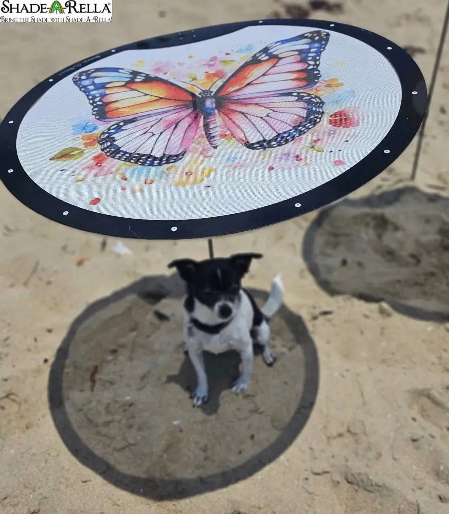 24" Butterfly Shade-A-Rella, plant shade, plant umbrella, 24"-40" tall, 70% shading cloth