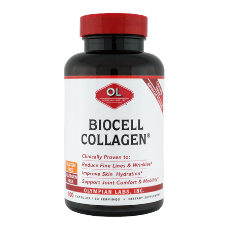 Olympian Labs Biocell Collagen Dietary Supplement, 100 count