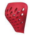 thumbnail image 1 of Máscara protectora de la mitad inferior de la cara, máscara de silicona reutilizable para adultos, carcasa moldeadora de cara para juegos de supervive Rojo, 1 of 8
