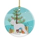 thumbnail image 1 of Caroline's Treasures Bedlington Terrier - Adorno de cerámica con árbol de Navidad feliz, multicolor Caroline's Treasures BB2912CO1, 1 of 1