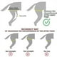 thumbnail image 2 of Dog Knee Brace For Acl, Knee Cap Dislocation, Arthritis - Keeps The Joint Warm - Extra Support - Reduces Pain, 2 of 2