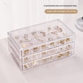 thumbnail image 1 of 2023 New Arrival Transparent 3-Tier Jewelry Organizer with 72 Compartments – Spacious Storage Solution for Rings, Earrings, Necklaces | Clear Acrylic Design for Easy Visibility | Compact Size for, 1 of 6