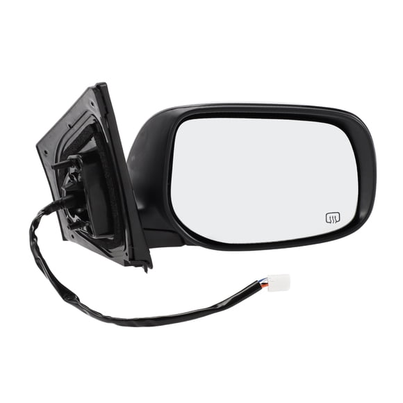 Unique Bargains Right Side Door Mirror Replacement Side View Mirror Assembly for Toyota Corolla 2009-2013 No.8791012D60 Gloss Black Power Mirror Adjustment