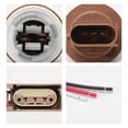 thumbnail image 4 of 2 Pcs Turn Signal Socket and Pigtail Connector Fit for Fiesta Focus F150 Lincoln Mercury 2003-2019 with Wire Harness Replace 2U5Z13411SA YF1Z13411CA, 4 of 7