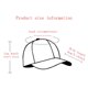 thumbnail image 2 of Gorra de béisbol de poliéster de ala plana para hip-hop con mano de esqueleto, 2 of 2