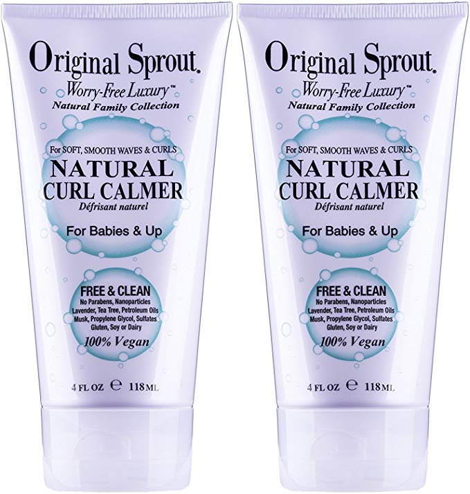 Original Sprout Natural Curl Calmer All Natural Hair Care Curly