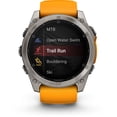 thumbnail image 1 of Garmin, monitor deportivo, fenix 8, 51mm, AMOLED,Sapphire, Orange, 1 of 8