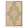 thumbnail image 3 of Casavani - 9'x12' Handwoven Cotton Block Printed Rugs Green Cotton Area Rugs for Farmhouse Bedroom, 3 of 7