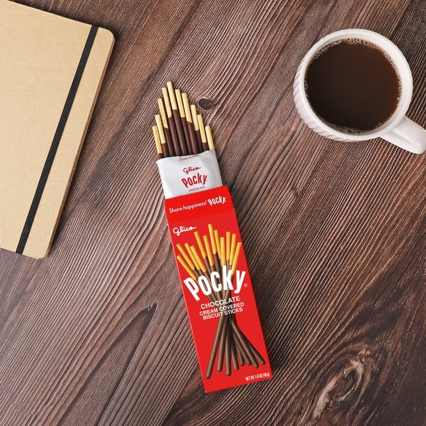 Glico Pocky Chocolate (20) - Pastry jars for cafe - Walmart