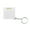 White, variant on Easy to Carry Keychains Mini Steel Tape Measure Integrated Bubble Level 1m Measuring Length Auto Retract Function Double Scale