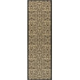 thumbnail image 3 of JONATHAN Y SANTA MONICA 2 x 8 Runner Rug, Madrid Vintage Filigree Textured Weave - Black/Khaki, SMB107A-28, 3 of 7