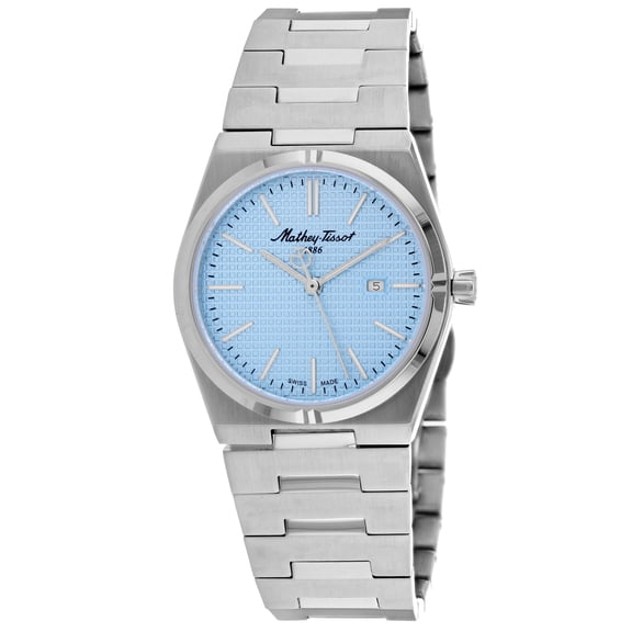 Mathey Tissot Women's Zoltan Blue Dial Watch - D117SK