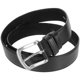 thumbnail image 2 of Cinturón de viaje de PU con bolsillo oculto para dinero, con cremallera oculta, antirrobo Cashsafe para hombre, color negro, 2 of 3