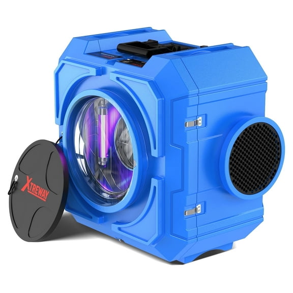 Xtreway Hepa Air Scrubber for Mold with 3-Stage Filtration 800CFM Negative Air Machine for Water Damege and Home Renovation