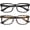 Black+yellow Leopard, variant on Unisex Stylish Nerd Non-prescription Glasses, Clear Lens Eyeglasses Frames, Glasses